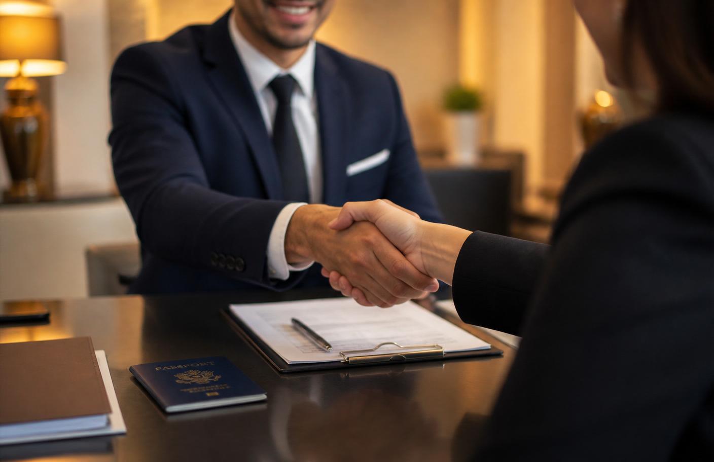 Client consultation moment